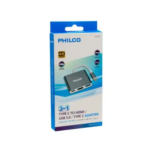 [2987242178293] 3 EN 1 HUB TIPO C A HDMI + USB3.0